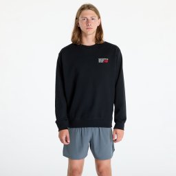 Суитшърт New Balance Athletics Premium Logo Crew Black Bk XL