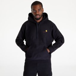 Суитшърт Carhartt WIP Hooded American Script Sweat Black L