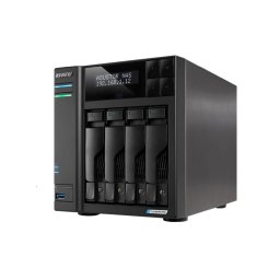 Asustor Lockerstor AS6704T, 4 Bay NAS, Intel Jasper Lake Quad-Core 2.0GHz,