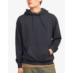 JACK&JONES Jjecharge Sweat Hood Noos Dark Navy