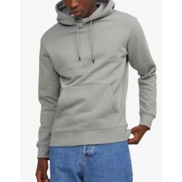 JACK&JONES Jjestar Basic Sweat Hood Noos Ultimate Grey