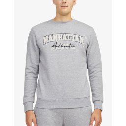 JACK&JONES Jrebnewyork Sweat Crew Neck Sn Light Grey Melange