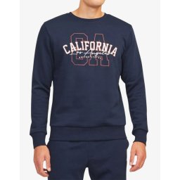 JACK&JONES Jrebnewyork Sweat Crew Neck Sn Blue