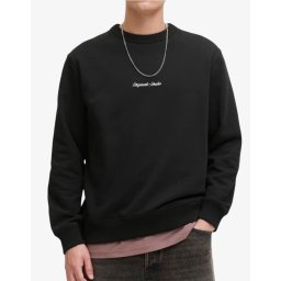 JACK&JONES Jornorrebro Emb Sweat Crew Noos Black