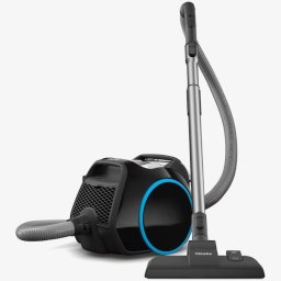 Прахосмукачка без торба Miele Boost CX1 Blue Pulse, 890 W, 4 степени на мощност, Технология Vortex, Филтър Hygiene AirClean, Черен