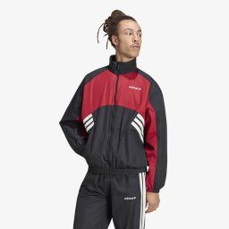 Яке adidas Cutline Tracktop Black/ Team Victory Red S