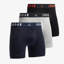 Боксерки Jordan Jhm Mens Flight Cotton Esst 3-Pack Obsidian L