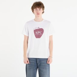 Тениска A.P.C. Short-Sleeved Apple T-Shirt White S