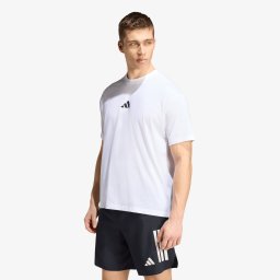 Тениска adidas Running State Of Mind Graphic T-Shirt White/ Black L