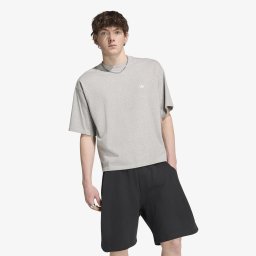 Тениска adidas Trefoil Essentials Oversized T-shirt Medium Grey Heather L