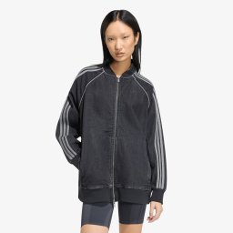 Яке adidas SST Oversized Denim Tracktop True Black Denim XS