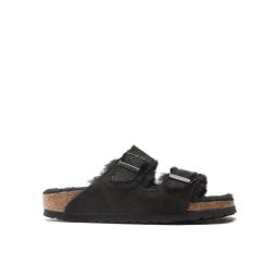 Birkenstock Чехли Arizona Shearling 0752663 Черен