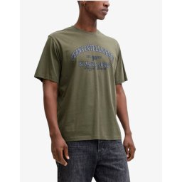 JACK&JONES Jjedenver Grephic Tee Ss O-Neck Sn Dusty Olive