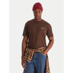 Billabong Тишърт Arch Crew SS EBYKT00100 Кафяв Regular Fit