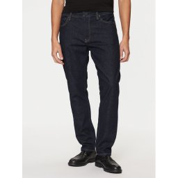 Calvin Klein Дънки K10K113983 Тъмносин Tapered Fit