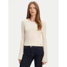 Guess Пуловер W5YR13 Z3OT0 Бежов Regular Fit