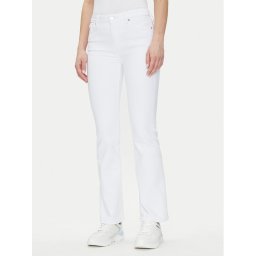 Tommy Hilfiger Дънки Bootcut Rw White WW0WW44362 Бял Regular Fit
