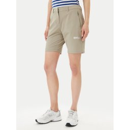 Jack Wolfskin Спортни шорти Hikeout A63931 Бежов Regular Fit