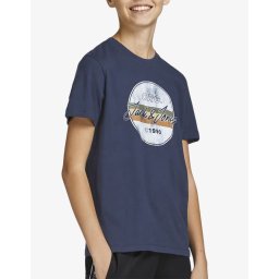 JACK&JONES Jorbrady Tee Ss Crew Neck Sn Jnr Navy