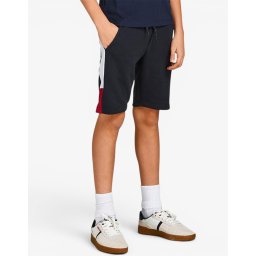 JACK&JONES Jpstlogo Blocking Sweat Shorts Vg Sn Jnr Navy