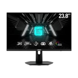 Монитор MSI G244F E2 Esports Gaming Monitor, 23.8", 1ms, 180Hz Rapid IPS, 1920x1080, Adaptive-Sync, Night Vision, Anti-Flicker, Less Blue Light Pro, Console Mode, 300nits AG, 16.7M, 1000:1, DP(1.2a), 2xHDMI(2.0b), Earphone out, Tilt, VESA 75, Black, 4.2kg