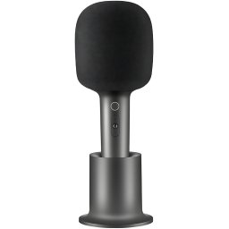 Микрофон Xiaomi Karaoke Microphone, за караоке, Bluetooth, USB-C, Jack 3.5mm, 9 звукови ефекти, говорители, черен