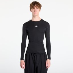 Тениска adidas TECHFIT Compression Training Long Sleeve Long-Sleeve Top Black/ A Charcoal XL