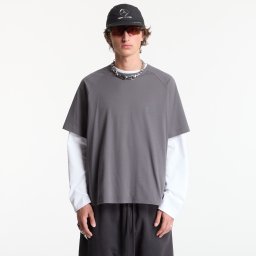 Тениска Y-3 Boxy Short Sleeve T-Shirt Grey Five M