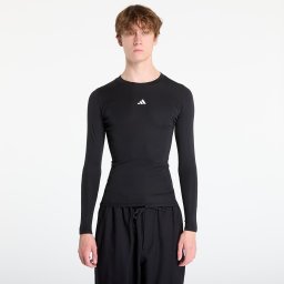Тениска adidas TECHFIT Compression Training Long Sleeve Long-Sleeve Top Black/ A Charcoal M