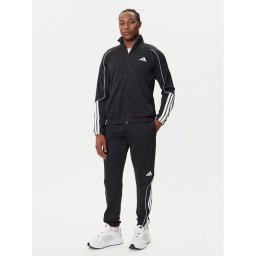 adidas Анцуг 3-Stripes JN1817 Черен Regular Fit