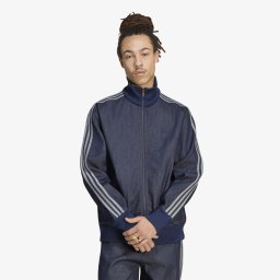 Яке adidas Firebird Adicolor Raw Denim Track Top Jacket Indigo Denim XL