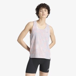 adidas Adi365 Running Animal Print Iconic Tank Grey One/ Semi Frozen Turbo/ Glory Grey XS