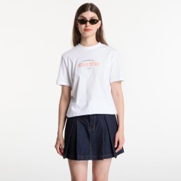 Тениска Calvin Klein Jeans Ss Classic Resort Calvin Logo Tee Bright White M