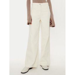 MAX&Co. Дънки Parure 2516131031200 Екрю Wide Leg
