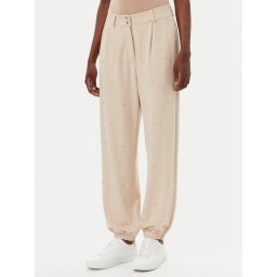 Liu Jo Sport Долнище анцуг TA5193 J5942 Бежов Relaxed Fit