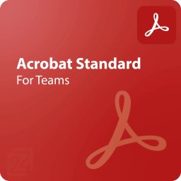 Adobe Acrobat Standard for Teams Gouvernment (GOV) 100+ Потребител(и)