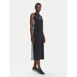 adidas Ежедневна рокля Essentials 3-Stripes JE1208 Черен Regular Fit
