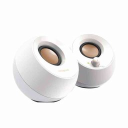Creative PEBBLE, 2.0, 2 x 2.2W , бели Колонки