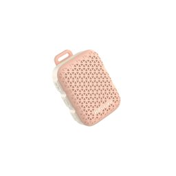 HiFuture Pocket S – Bluetooth 5.4 високоговорител, 5W, IPX7, TWS, 8 часа, с клипс, розов