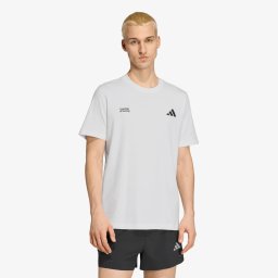 Тениска adidas Run Essentials Graphic T-Shirt White M