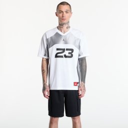 Джърси Jordan Flight Men's Jersey Top White/ Lt Smoke Grey/ Black XS