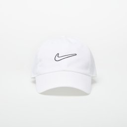 Шапка Nike Club Unstructured Swoosh Cap White/ White S/M