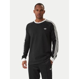 adidas Тениска с дълъг ръкав 3-Stripes KE3546 Черен Regular Fit