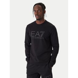 EA7 Emporio Armani Суитшърт 7M002278 AF22266 MC005 Черен Regular Fit