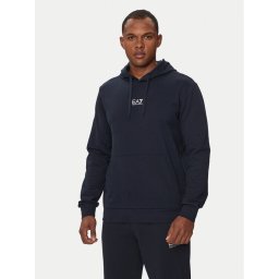 EA7 Emporio Armani Суитшърт 8NPM32 PJVRZ 0562 Тъмносин Regular Fit
