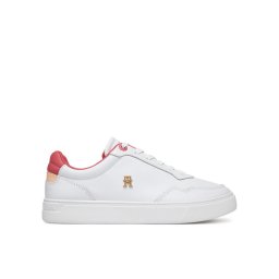 Tommy Hilfiger Сникърси Essential Elevated Court Sneaker FW0FW08680 Бял