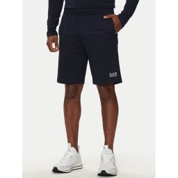 EA7 Emporio Armani Спортни шорти 8NPS65 PJVRZ 0562 Тъмносин Regular Fit