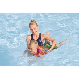 Детска надуваема жилетка Bestway Swim Safe Colorify ToughLite 32272, 41 х 30 см