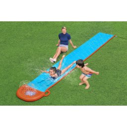 Водна пързалка Bestway H2OGO! 52326, за 1 човек, 488 х 82 см