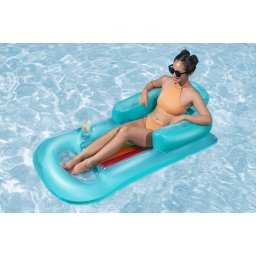Надуваем воден шезлонг Bestway Summer Colors 43028, 150 х 77 см